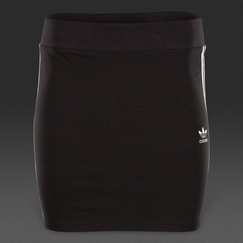 Adidas Originals 3 Stripes Skirt Black for Women